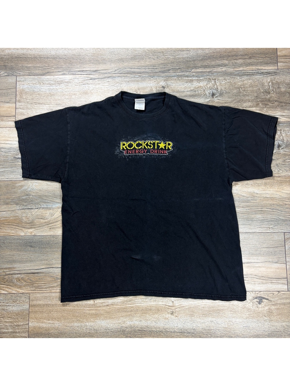 Y2K Rockstar Energy Drink black T-shirt